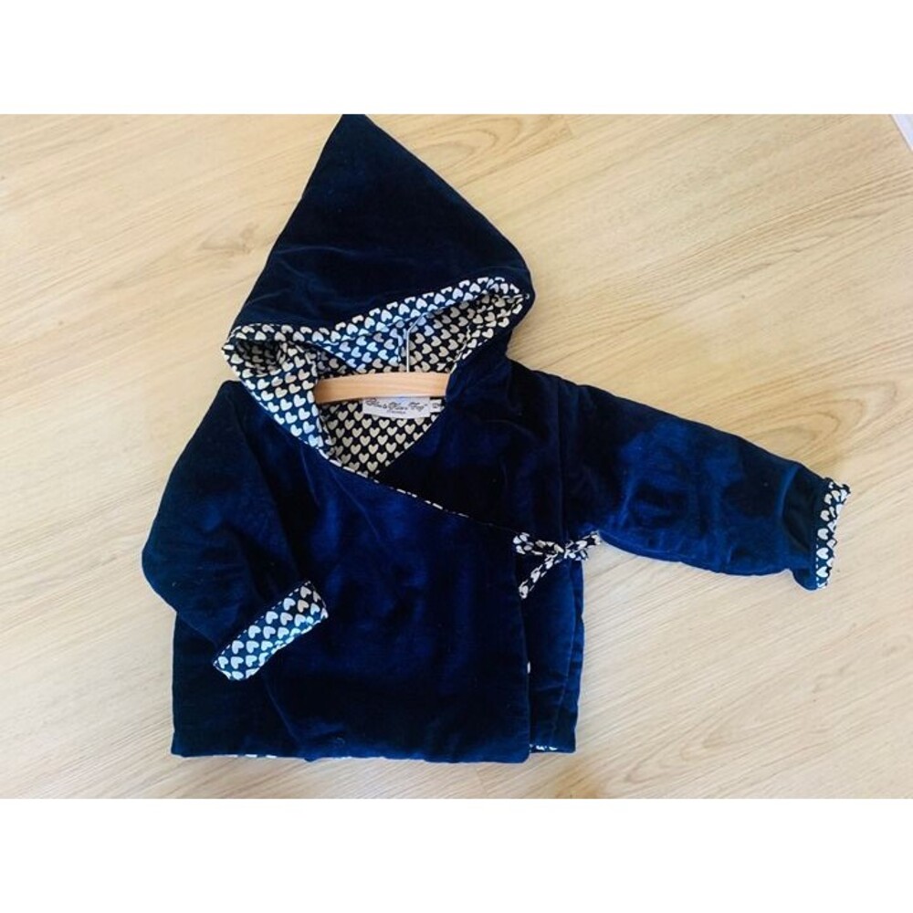 HOW TO KISS A FROG Wrap over puffer coat jacket 12M